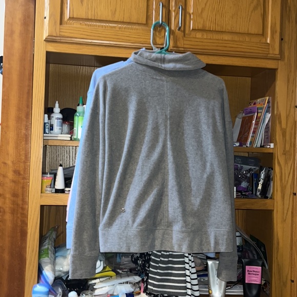 NWOT Lululemon go forward Grey fleece pullover sweatshirt perfect condition sz 4 - Picture 5 of 9
